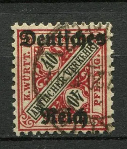 Deutsches Reich Dienst Nr.62         O       (3841)