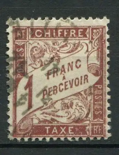 Frankreich Porto Nr.24           O  used                   (1678)