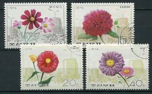 Nr.1479/82 komplett         O  used       (014) Blumen