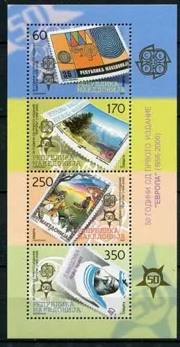 Mazedonien Block Nr.13        **  MNH               (002) Europa