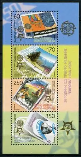 Mazedonien Block Nr.13        **  MNH               (001) Europa