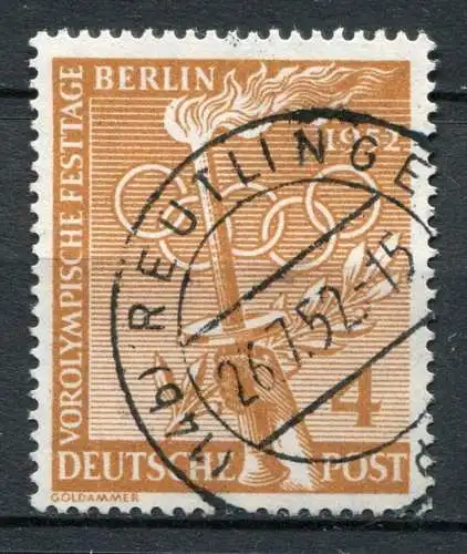 Berlin West Nr.88        O  used        (1923)