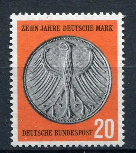 BRD Nr.291      **  MNH   (11251)  (Jahr:1958)