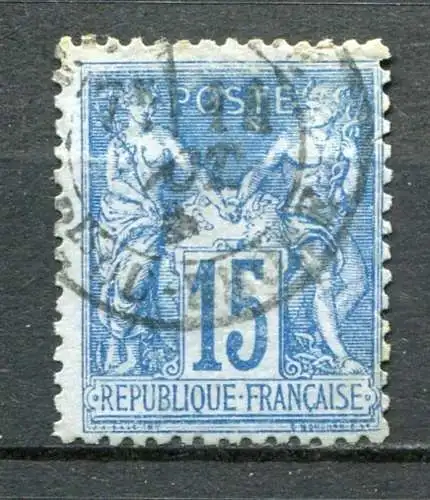Frankreich Nr.73 b          O  used      (1320)