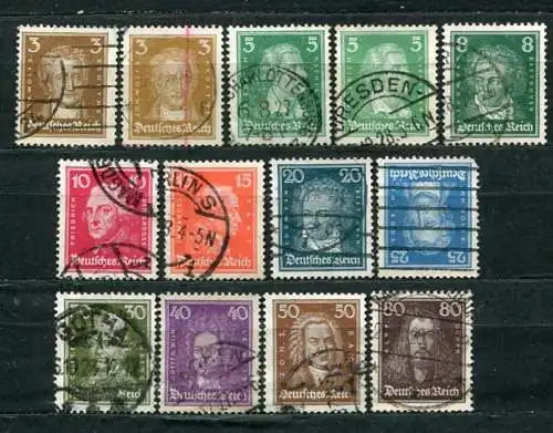 Deutsches Reich Nr.385/97          O  used         (3090)