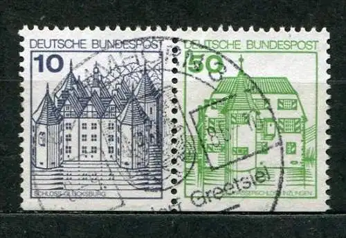 BRD Nr.913 + 1140 D/  W69 I        O  used   (9007)  (Jahr:1980)