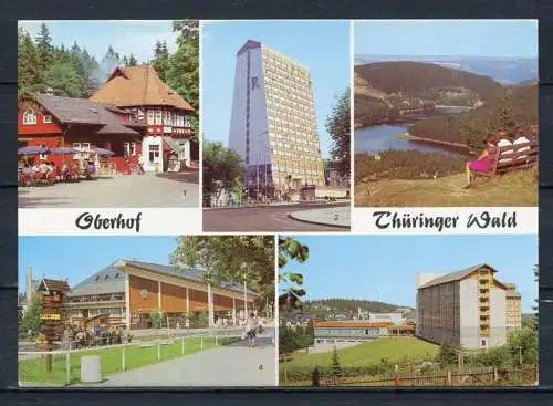 (2127) Oberhof/ Thüringer Wald / Mehrbildkarte - n. gel. - DDR - S1/84   09 11 1727   Auslese-Bild-Verlag