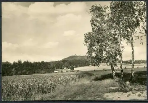 (1007) Augustusburg (Erzgeb.) / Blick vom Birkenwäldchen - gel. 1970 - DDR