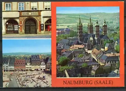 (0417) Naumburg (Saale)/ Mehrbildkarte - n. gel. - DDR - Bild und Heimat   A1/502/84  01 08 0144/12