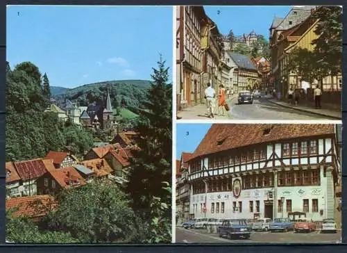 (0405) Luftkurort Stolberg (Harz)/(Oldtimer)/ Mehrbildkarte - n. gel. - DDR - Bild und Heimat