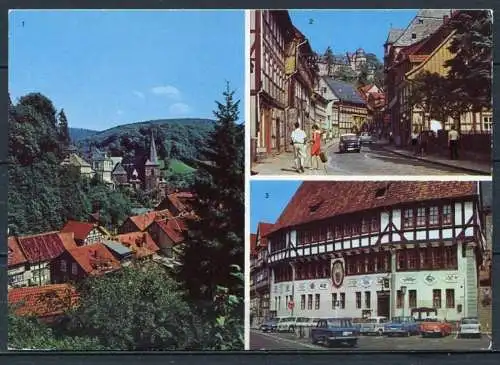 (0401) Luftkurort Stolberg/Harz / Mehrbildkarte - n. gel. - DDR - Bild und Heimat  A1/2908/82  01 08 0017