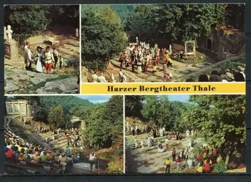 (0376) Harzer Bergtheater Thale / Mehrbildkarte - n. gel. - DDR - Bild und Heimat   A1/2908/82  01 08 0121