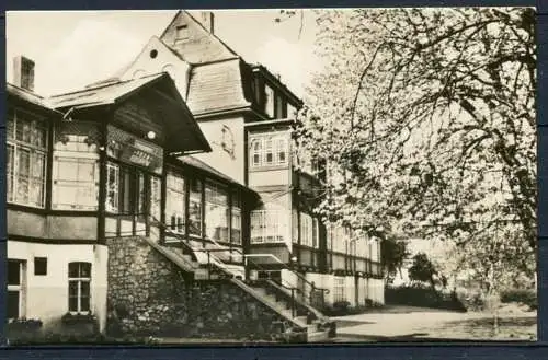 (0355) Gernrode/ Harz FDGB-Heim "Freundschaft" (Abriss 2012) - Echt Foto - n. gel. - DDR - L 18/68  1896