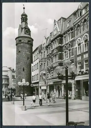 (0345) Halle/Saale - Leipziger Turm - gel. 1977  - DDR - Photokino-Krütgen Halle/ Saale