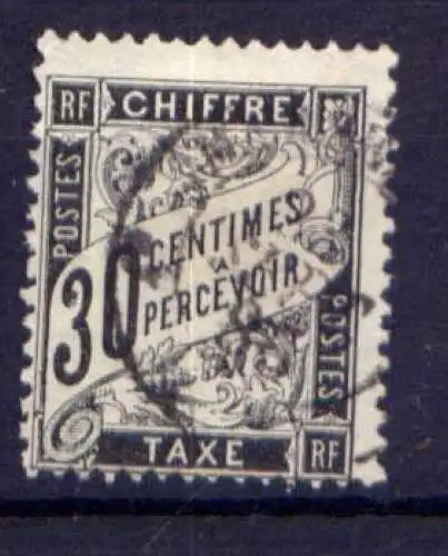 Frankreich Porto Nr.18          O  used        (2018)