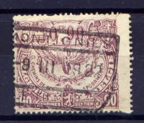 Belgien EP Nr.124          O  used            (1929)