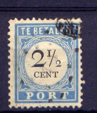 (1353) Niederlande Porto Nr.5       O   gebraucht  