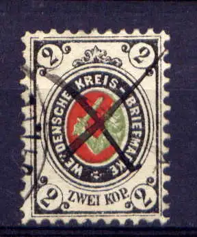 (752) Russland Wenden Nr.11       O   gebraucht