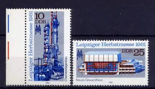 (27083)  DDR Nr.2634/5       **   postfrisch      