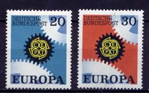 (11778)  BRD Nr.533/4          **   postfrisch  