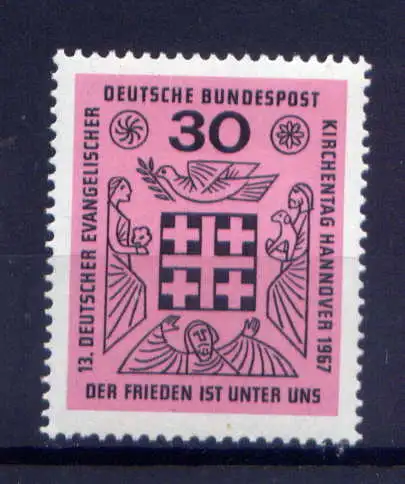 (11782)  BRD Nr.536          **   postfrisch  