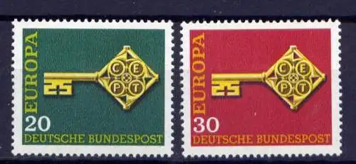 (11809)  BRD Nr.559/60          **   postfrisch  