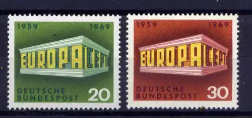 (11828)  BRD Nr.583/4          **   postfrisch  