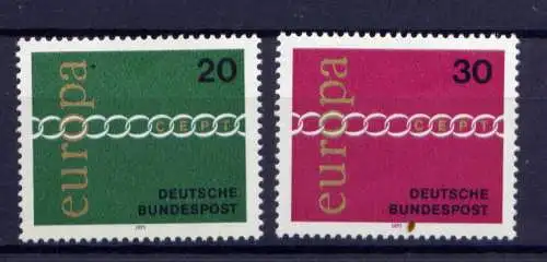 (11927)  BRD Nr.675/6          **   postfrisch  