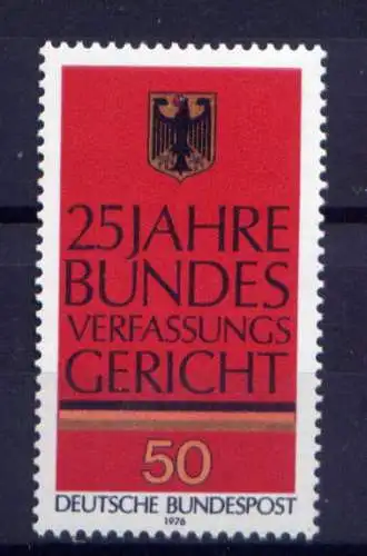 (12012)  BRD Nr.879          **   postfrisch  