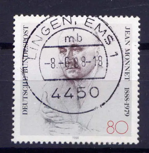 (12695)  BRD Nr.1372        O   gestempelt 