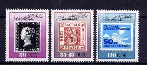 (27595) DDR Nr.3329/31               **   postfrisch  