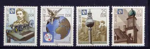 (27596) DDR Nr.3332/5               **   postfrisch  