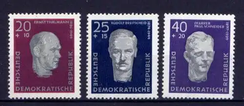 (27965) DDR Nr.606/8 A                **   postfrisch  