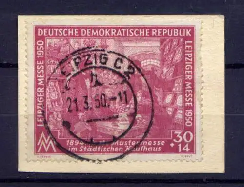  (30021) DDR Nr.249          O  gestempelt  Briefstück