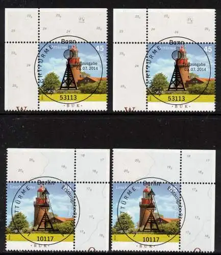 Bundesrep. Deutschland Nur Hauptgebiet 2014 Nr 3089 Postfrisch / **