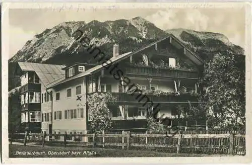 Oberstdorf - Beslauerhaus - Foto-Ansichtskarte