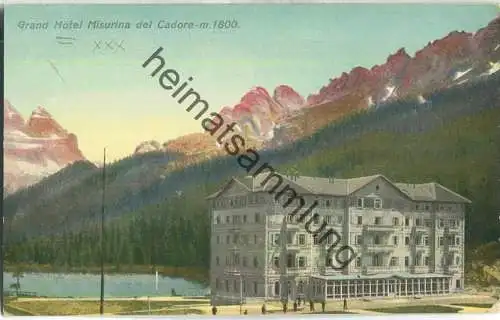 Cadore - Grand Hotel Misurina - Verlag P. Breveglieri Belluno