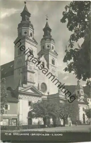 Bressanone - Brixen - Il Duomo - Foto-Ansichtskarte - Verlag Ghedina Cortina