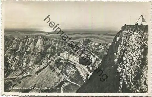 Pilatus - Foto-AK - Verlag E. Goetz Luzern gel.