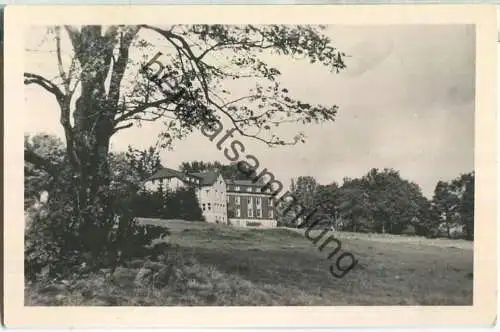 Ferienheim und Berggaststätte Stutenhaus - Foto-Ansichtskarte - VEB Carl Zeiss Jena bei Schmiedefeld am Rennsteig