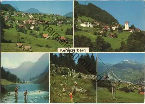 Kerenzerberg über dem Walensee - Verlag Foto-Schönwetter Glarus