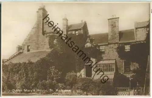 St. Andrews - Queen Marry 's House - Published by Fletcher & Son St. Andrews