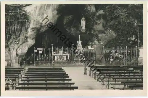 Lourdes - La Grotte Miraculeuse - Foto-Ansichtskarte - Edition Quinault Lourdes