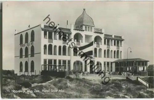 Noordwijk aan Zee - Hotel Sole Mio - Foto-AK - Uitgave Hotel Sole Mio Noorwijk