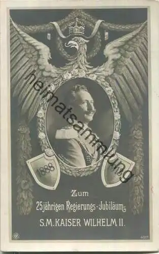 zum 25jährigen Regierungs-Jubiläum S.M. Kaiser Wilhelm II. - Verlag NPG 4517