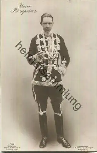 Unser Kronprinz - Verlag Gustav Liersch & Co. Berlin - Hofphot. A. Kühlewindt Königsberg