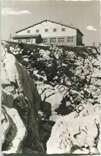 Schneeberg - Fischerhütte - Foto-Ansichtskarte - Verlag J. Marks Schelbbs