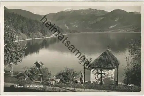 Grundlsee - Ziegen - Foto-AK - Verlag Postkarten-Industrie Wien