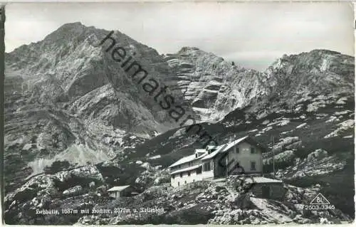 Hesshütte - Hochtor - Tellersack - Foto-Ansichtskarte - Verlag Alfred Gründler Salzburg