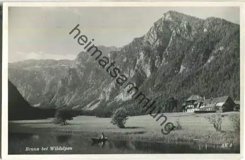 Brunn bei Wildalpen - Foto-Ansichtskarte - Verlag J. Kuss Mariazell